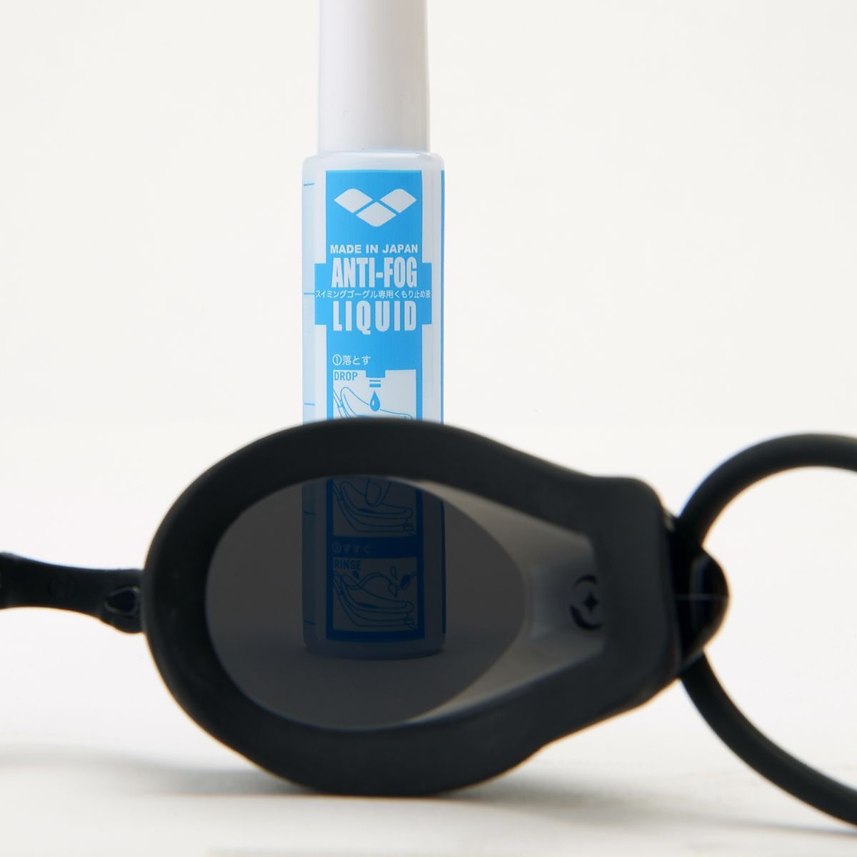 【スプラッシュ】レーシングゴーグル(ミラーレンズ、リノンくもり止め、FINA承認)