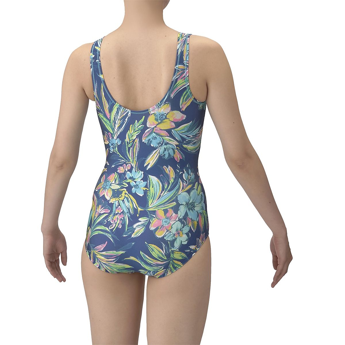 フィットネスワンピース(Uバック・差し込みパッド)