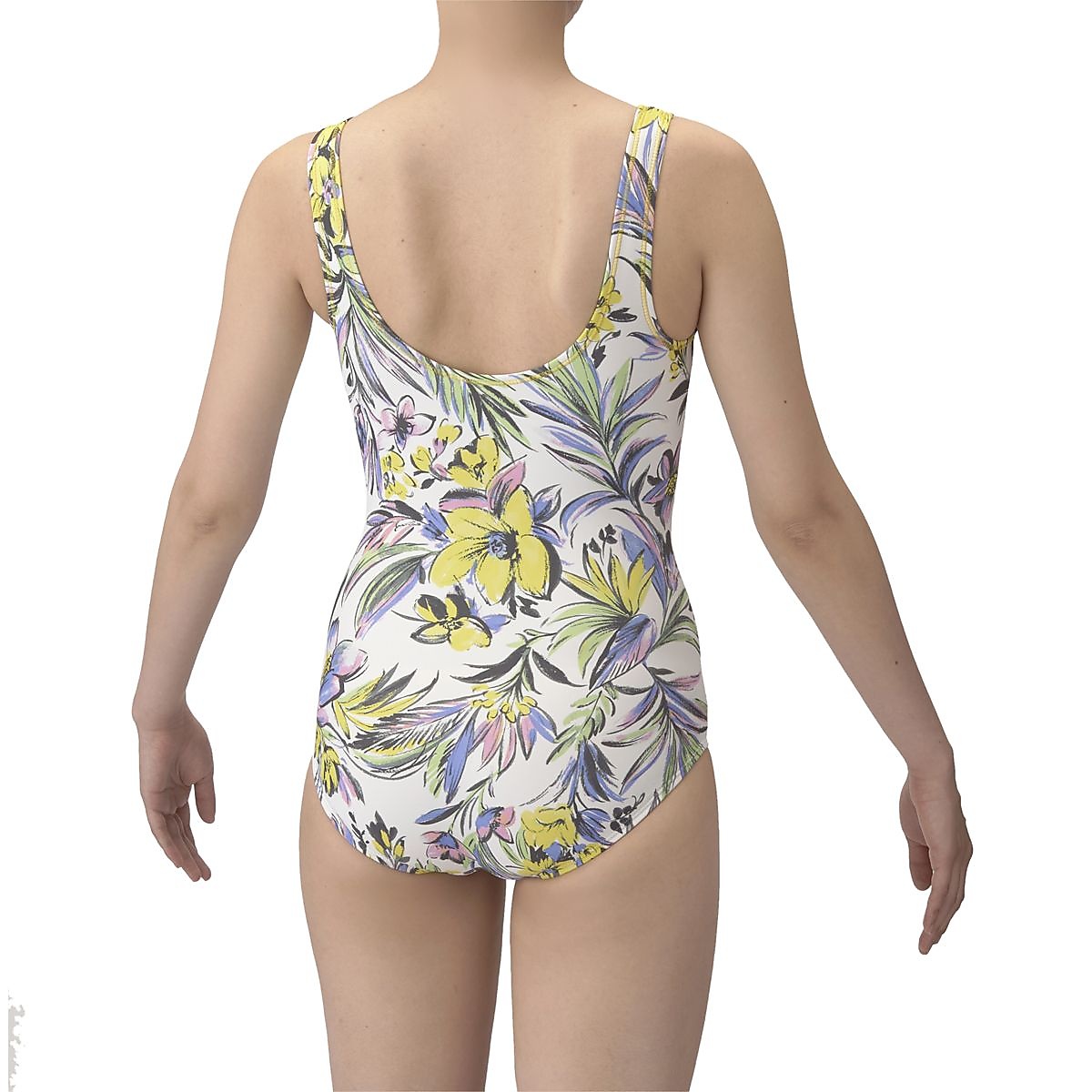 フィットネスワンピース(Uバック・差し込みパッド)