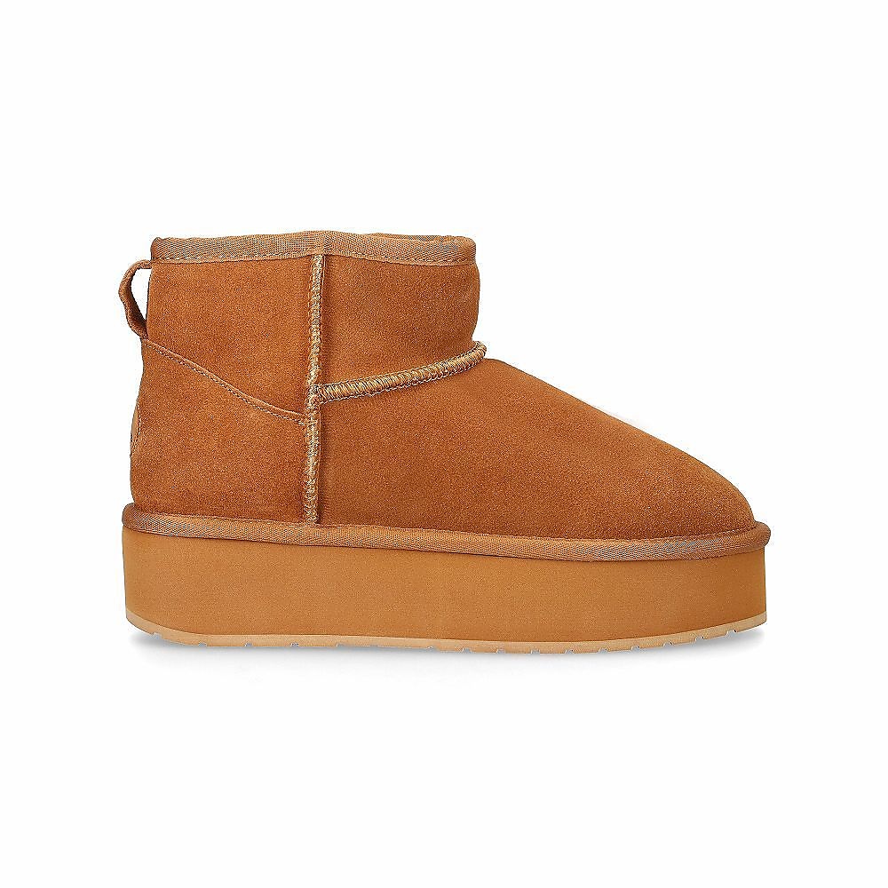 プラットフォームマイクロウールブーツ