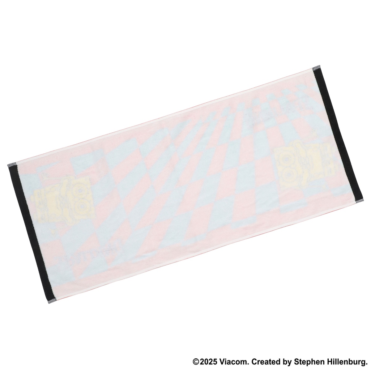 プリントタオル スポンジ・ボブ チェッカーフラッグ