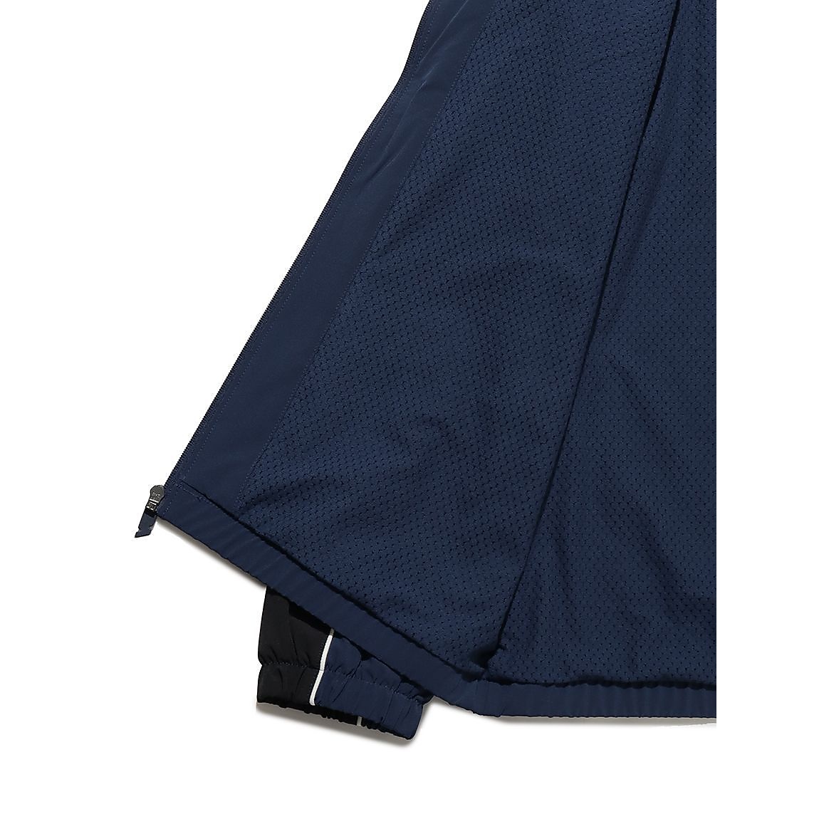 ウーブントラックジャケット 裏トリコット起毛