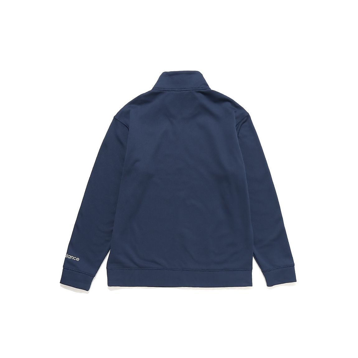 ダブルニット クォーター ジップ プルオーバー 裏起毛