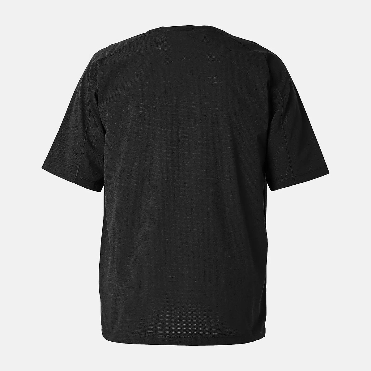 メッシュストレッチ ウーブンショートスリーブシャツ