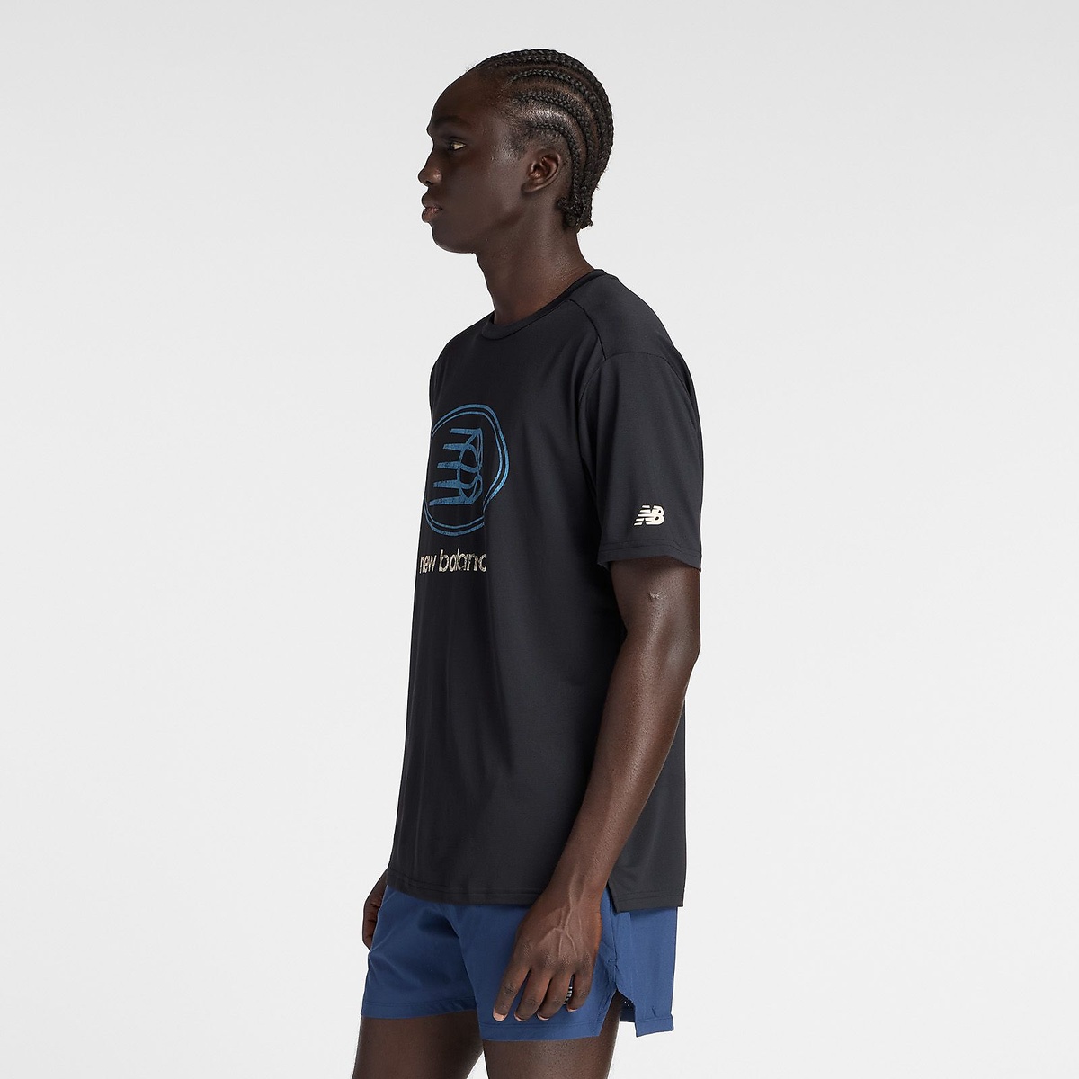 グラフィックトレーニングショートスリーブシャツ