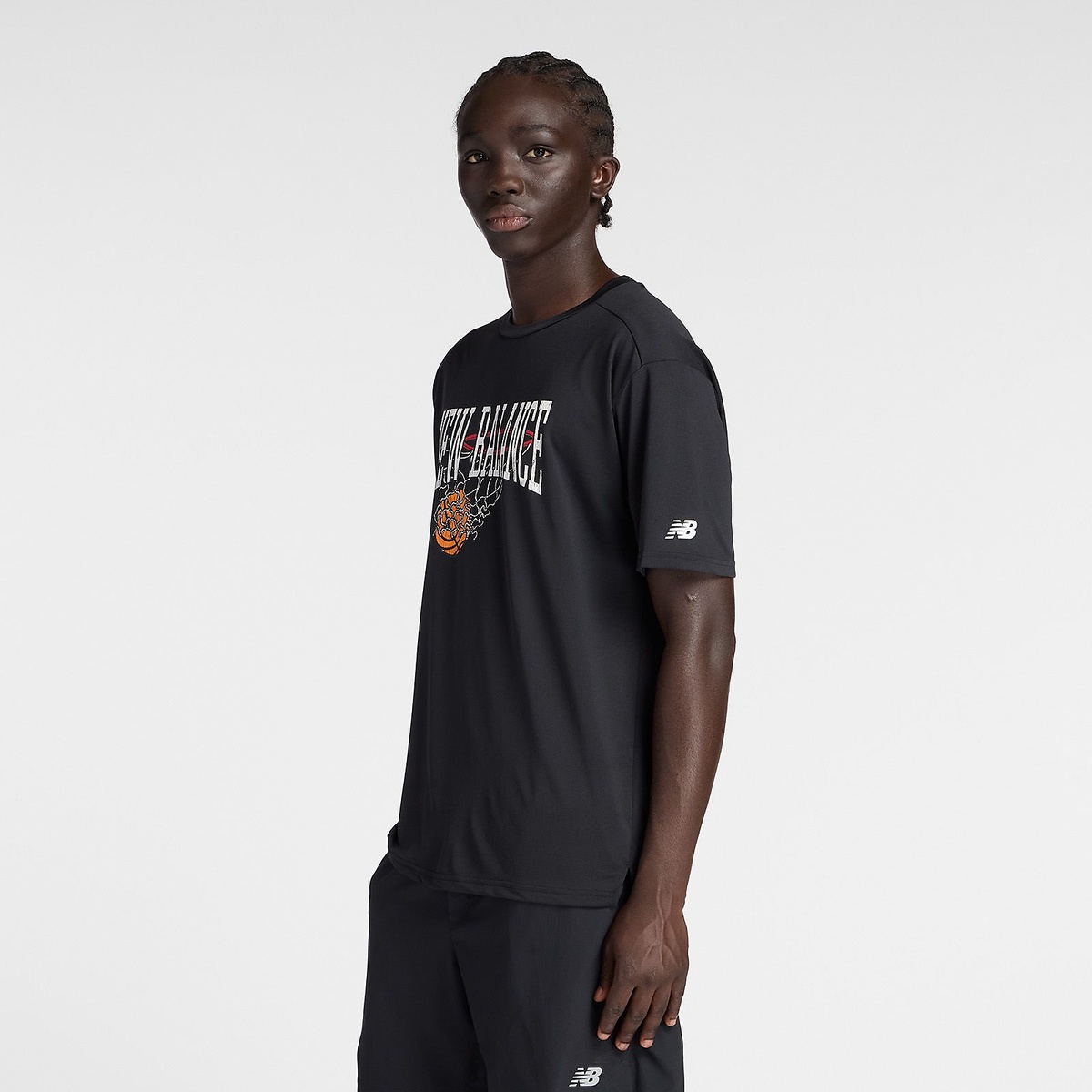 グラフィックトレーニングショートスリーブシャツ