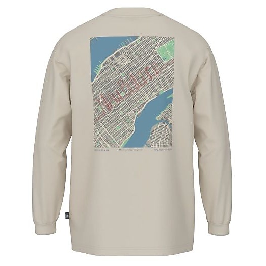 Athletics ランナーズマップロゴロングスリーブTシャツ