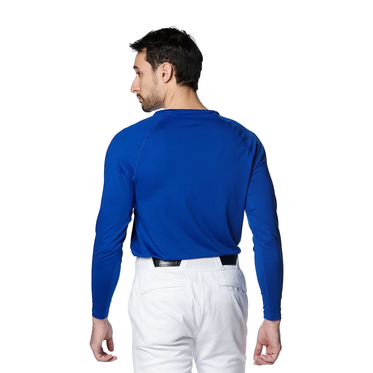 UA HEATGEAR COMFORT FITTED LONG SLEEVE CREW NECK SHIRT