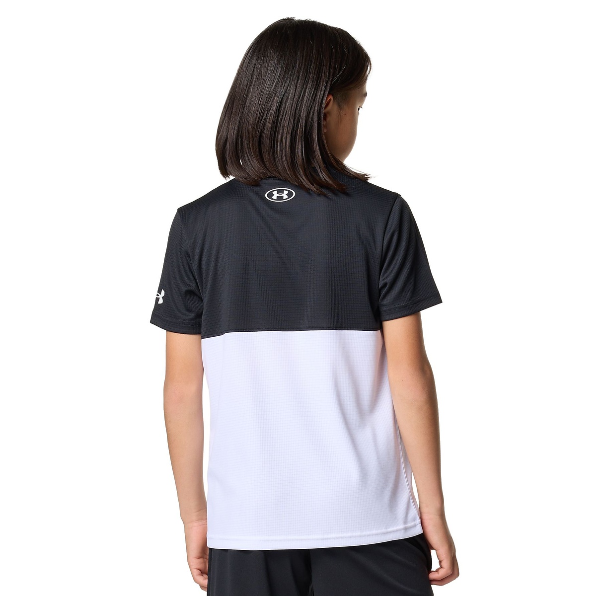 UA TECH COLOR BLOCK T-SHIRT ＆ SHORTS SET
