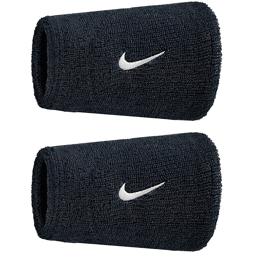 NIKE SWOOSH CLASSIC DOUBLEWIDE WRISTBANDS 2PK