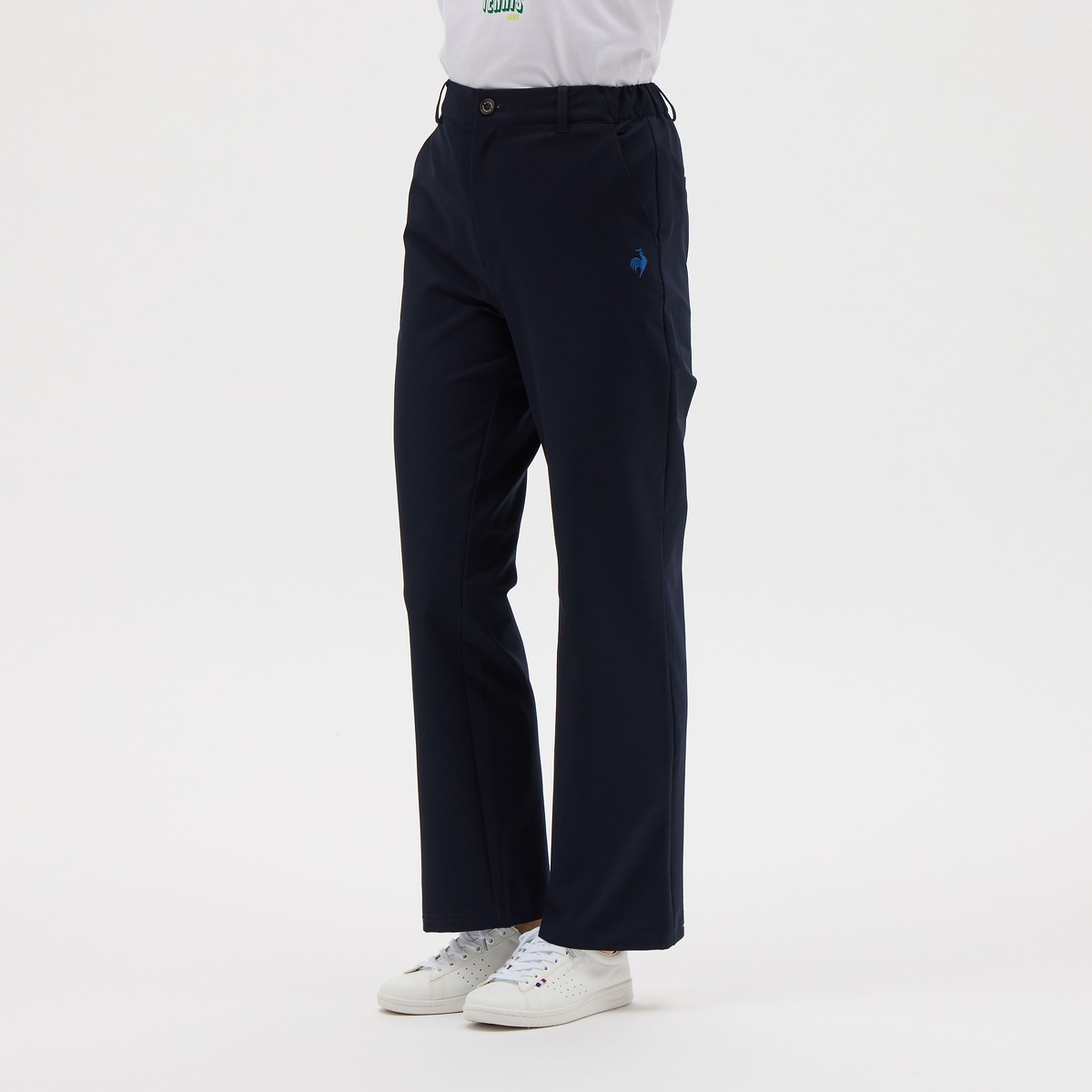 エアスタイリッシュパンツ ヒートナビ 前開きストレート