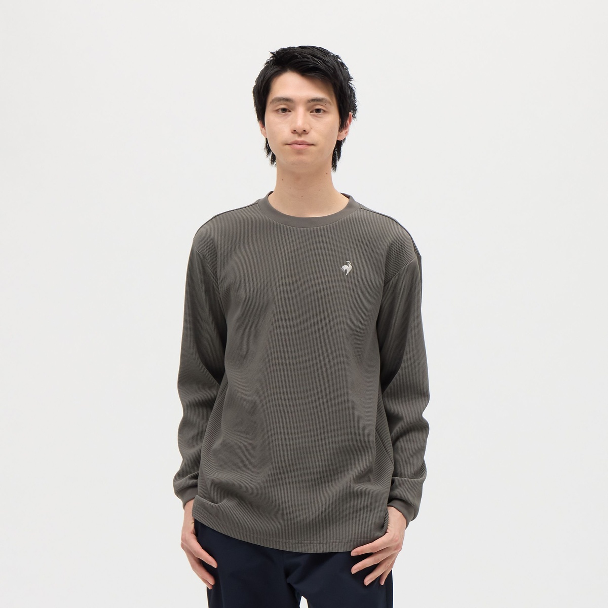 ヘランカワッフル長袖Tシャツ