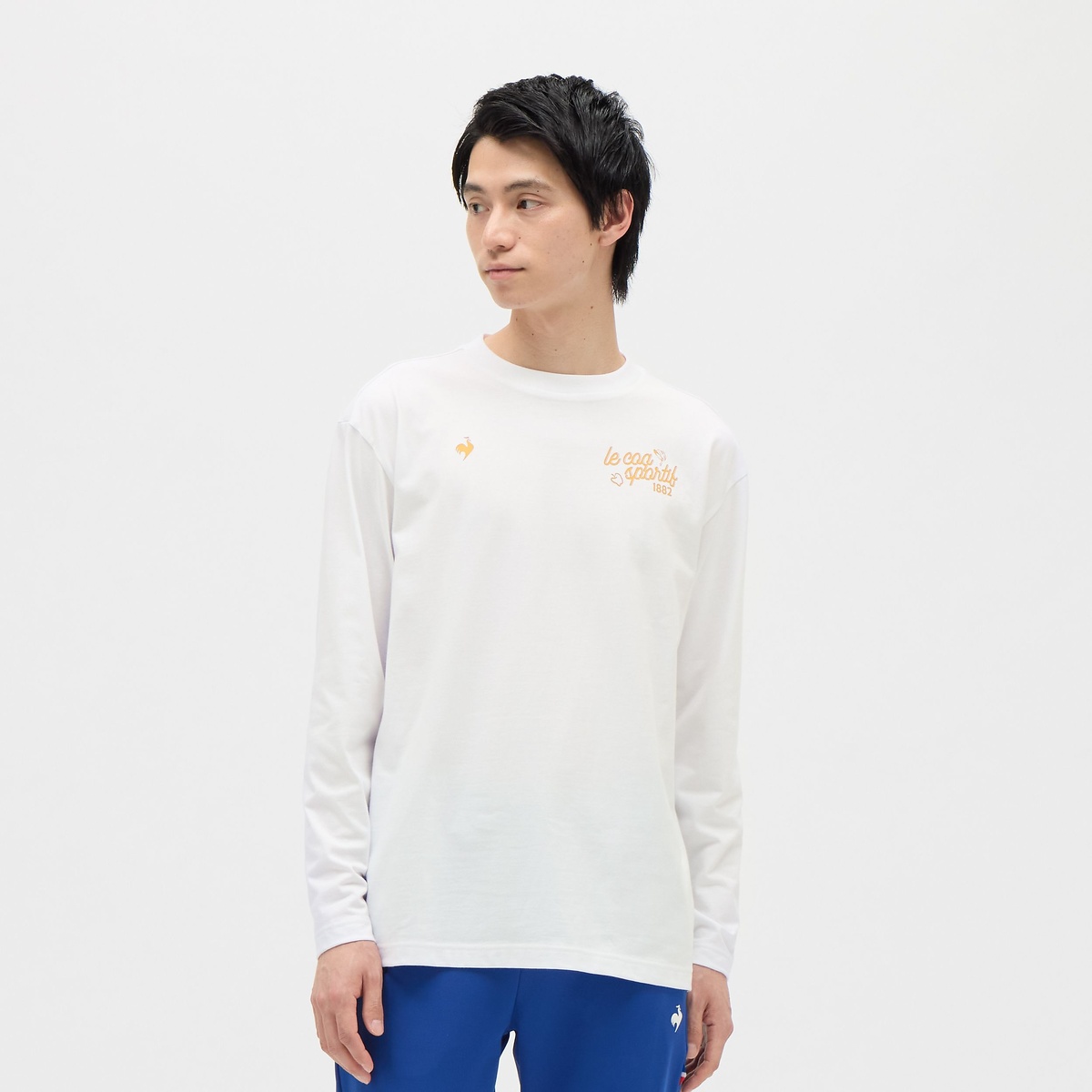 グラフィック長袖Tシャツ