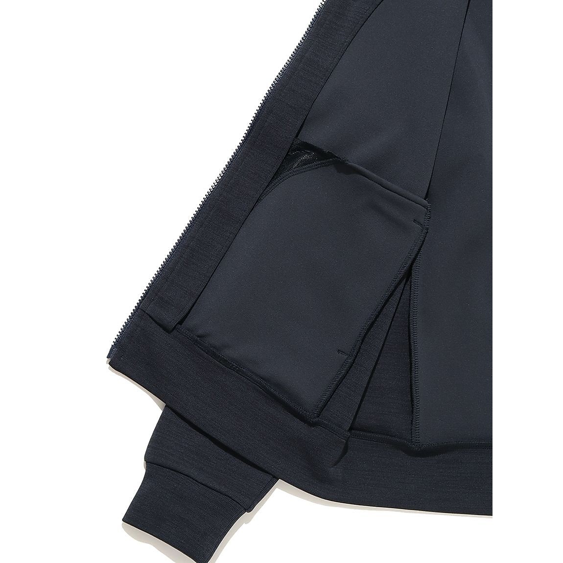 アクティブスウェット フード付きフルジップ