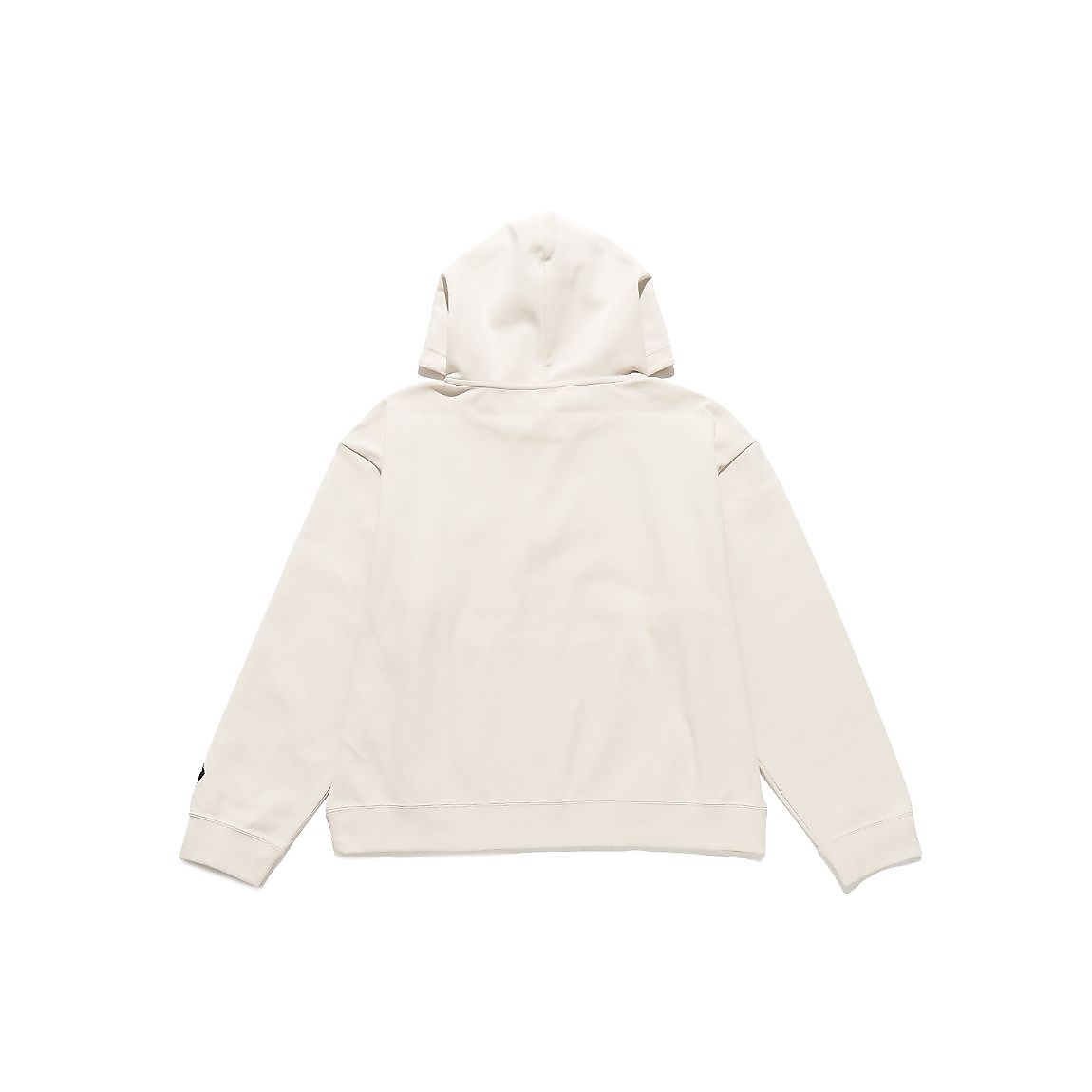 防風リブニットフーディースウェット