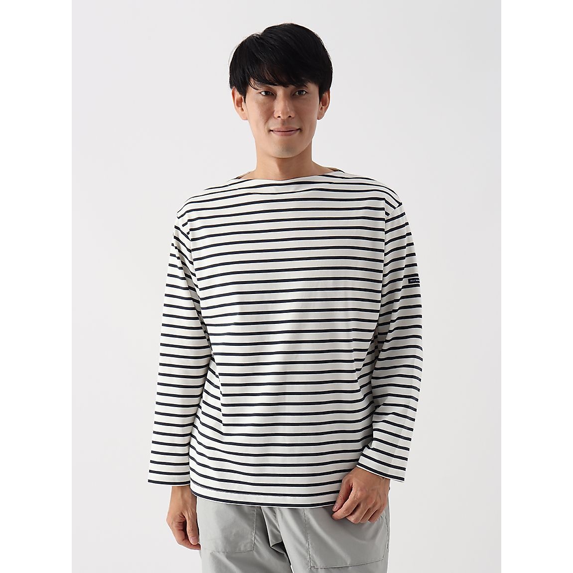 L/S HH Marine Border Tee (ロングスリーブ  HH マリンボーダーティー)