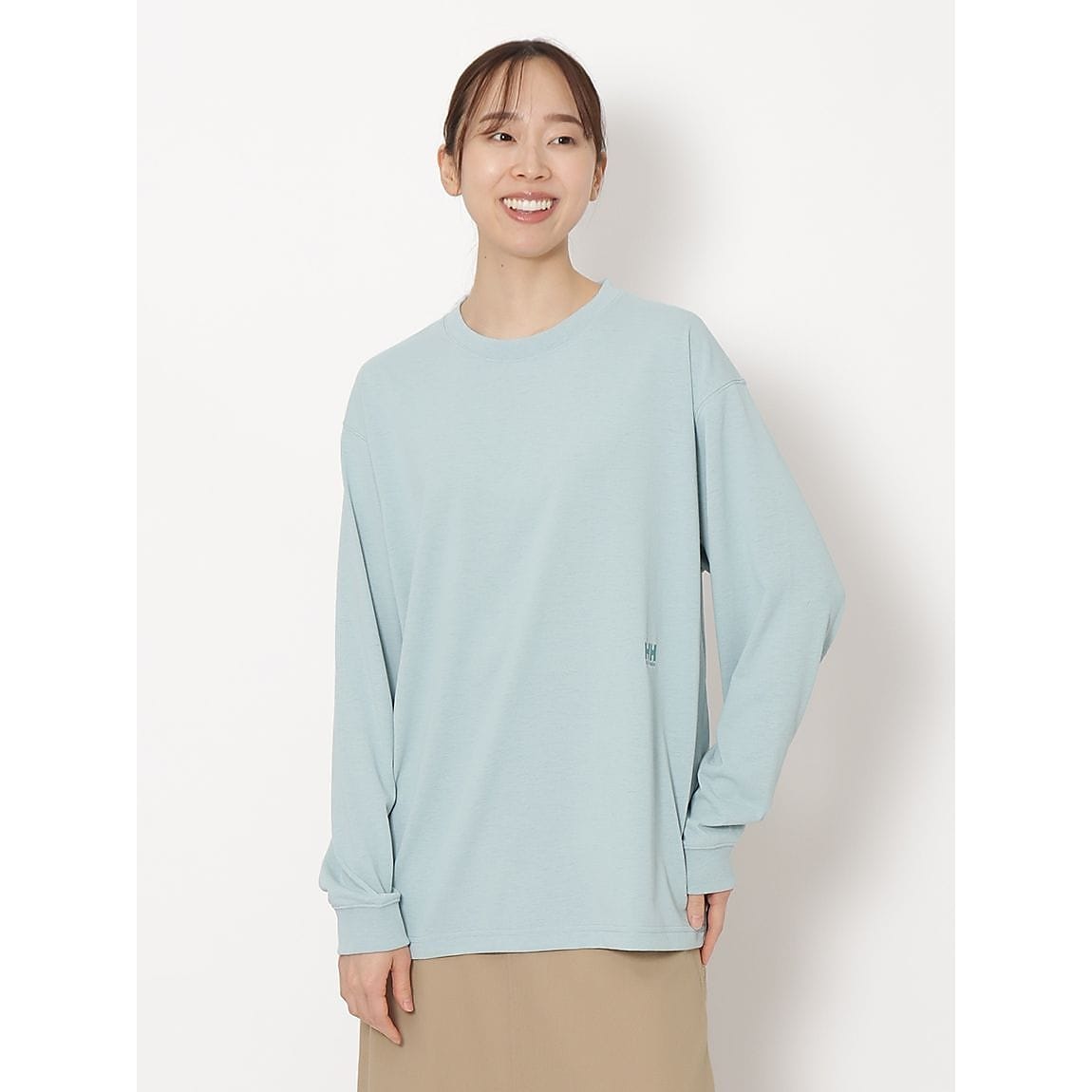 L/S One Point Tee (ロングスリーブ ワンポイントティー)