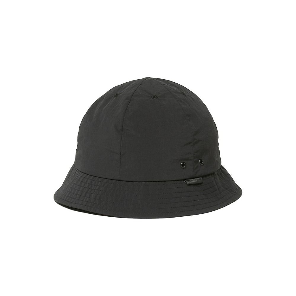 Nylon Tussah Hat 2 BLACK