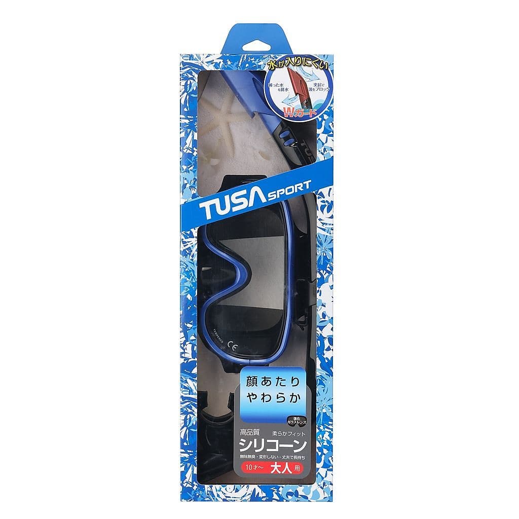 TUSA Sport　UC0110　シリコーンマスクとスノーケルの2点セット