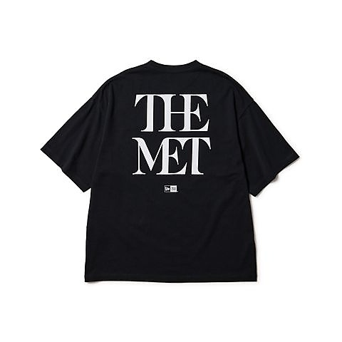 SS OS CT TEE THE MET BACK LOGO BLK