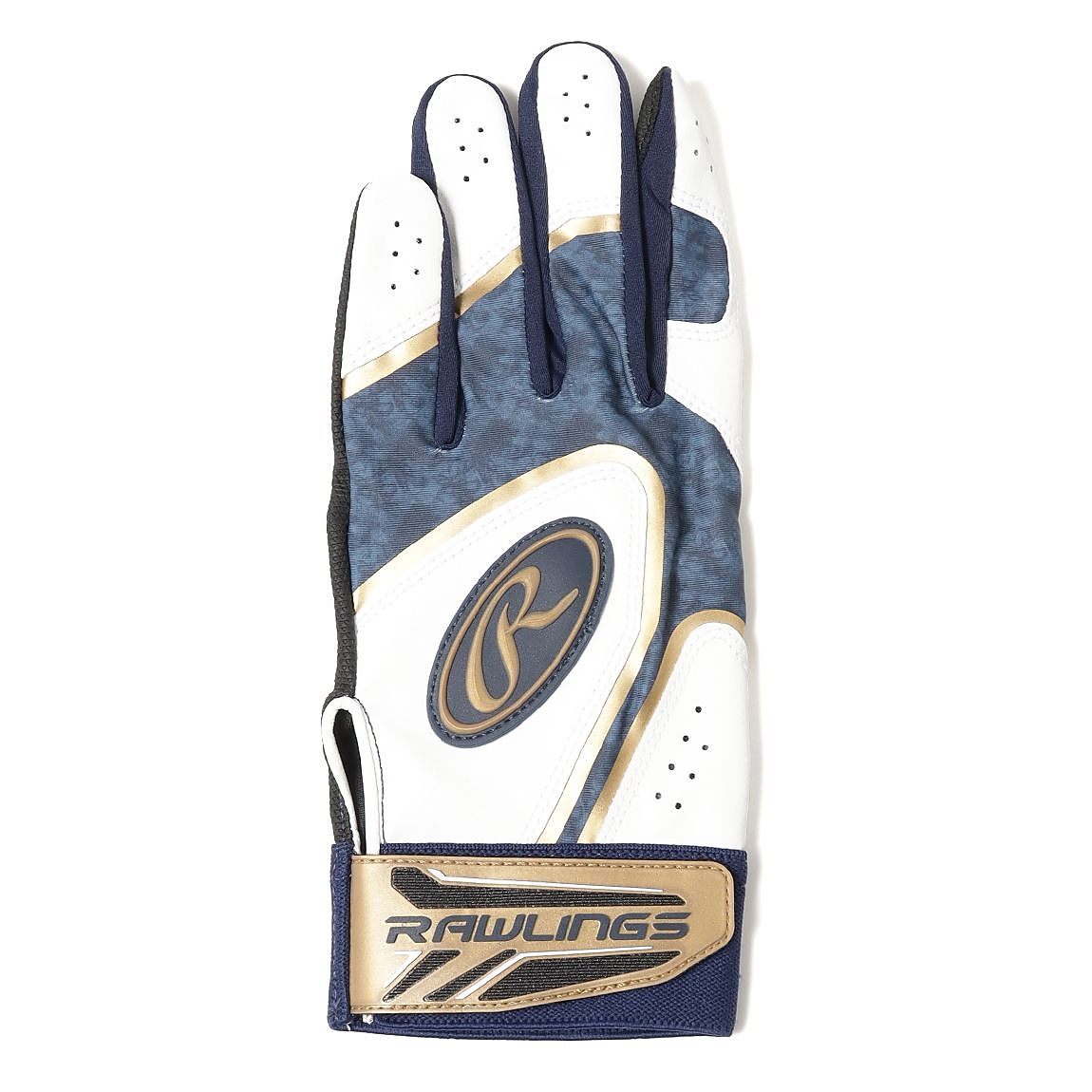 両手用 ゴーストスモーク2 バッティンググラブ (ハイパーグリップ) - スチールブルー