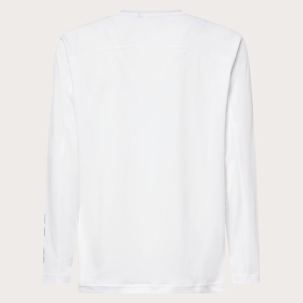 SLANT LOGO PRINT L/S TEE 12.0