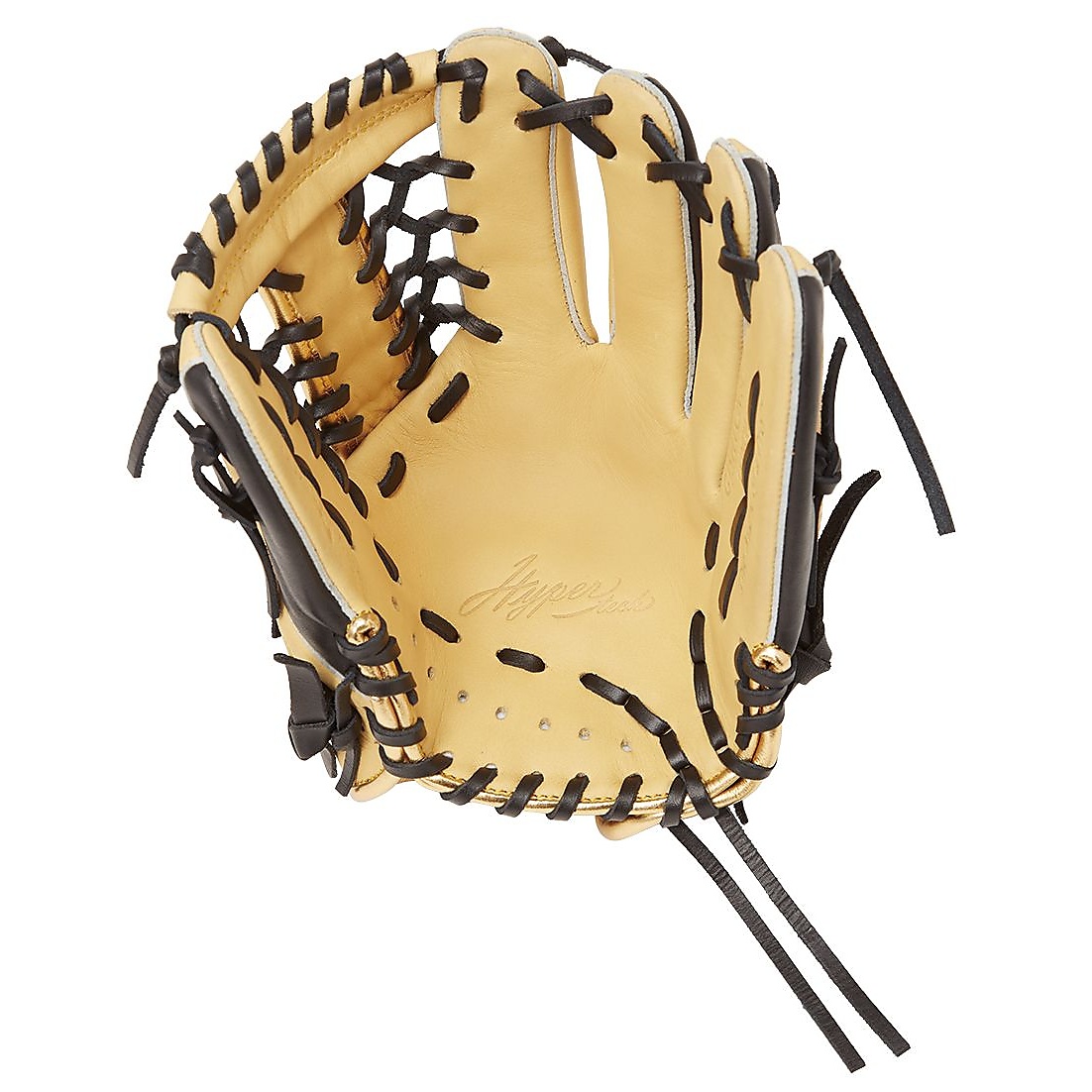 ジュニア軟式 HYPER TECH COLOR SYNC(ハイパーテックカラーシンク)N8L-キャメル/ブラック