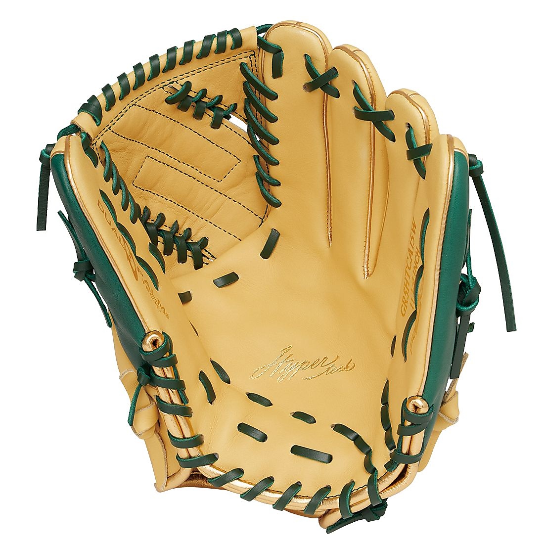 軟式 HYPER TECH COLOR SYNC(ハイパーテックカラーシンク)A15W - キャメル/Dグリーン