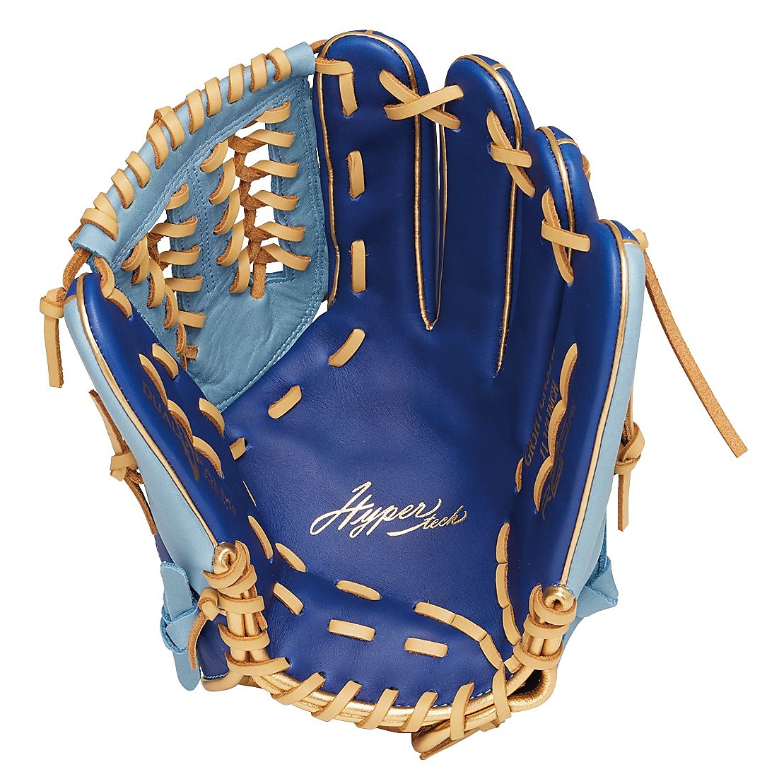 軟式 HYPER TECH COLOR SYNC(ハイパーテックカラーシンク)N55W - インディゴ/サックス