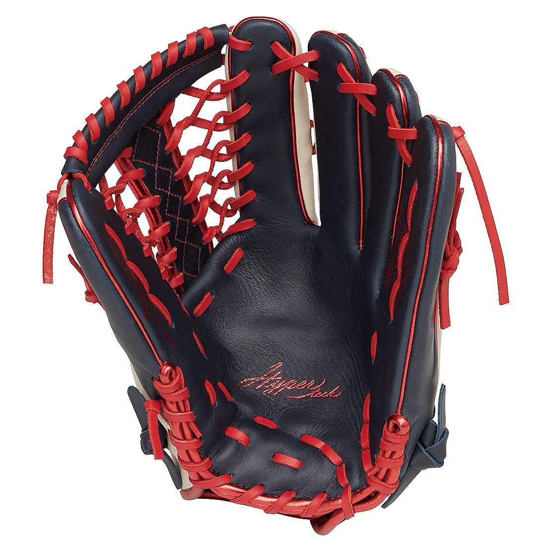 軟式 HYPER TECH COLOR SYNC(ハイパーテックカラーシンク)Y719 - ネイビー/Sグレー