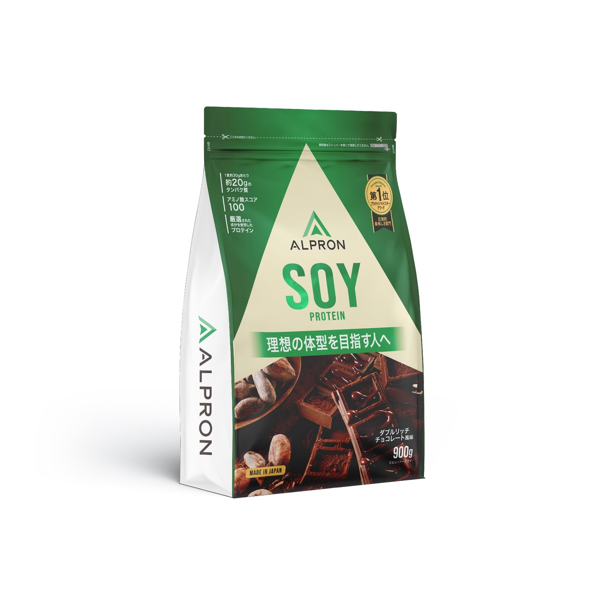 ALPRON SOY ダブルリッチチョコレート 900g