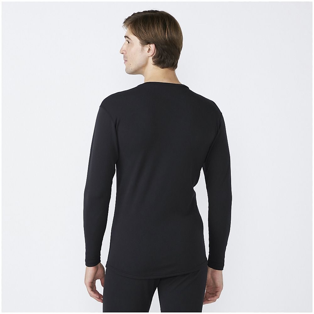 プレミアホットインナー　ブレスサーモ　中厚 for Active クルー長袖M