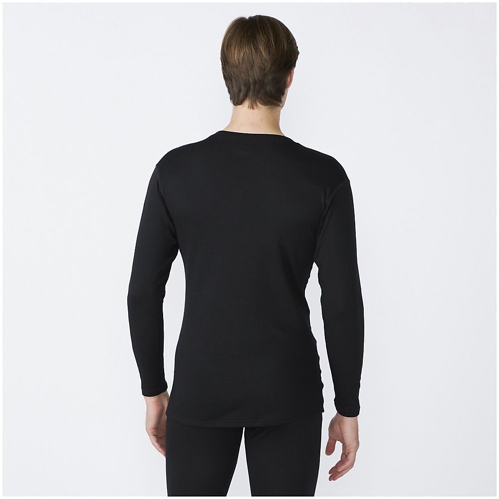 プレミアホットインナー　ブレスサーモ　厚手 for Active クルー長袖M