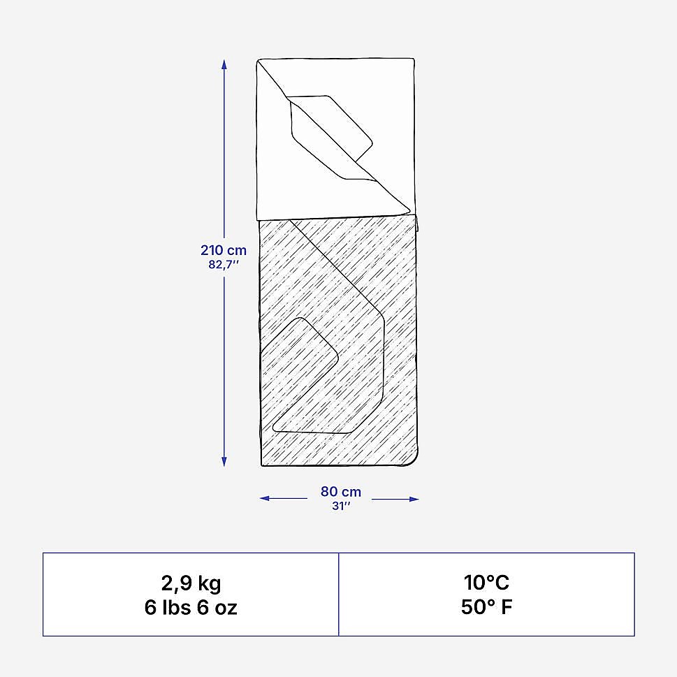 シュラフ・ COMFORT 10°C