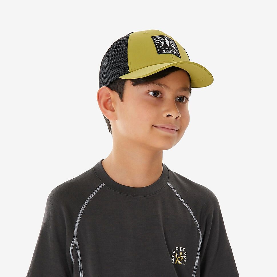 QUECHUAトラッカーキャップ キッズ BRN