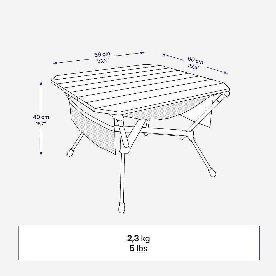 折りたたみローテーブルWHT