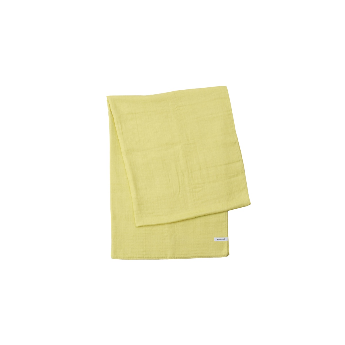Soft Gauze Shawl Light Yellow