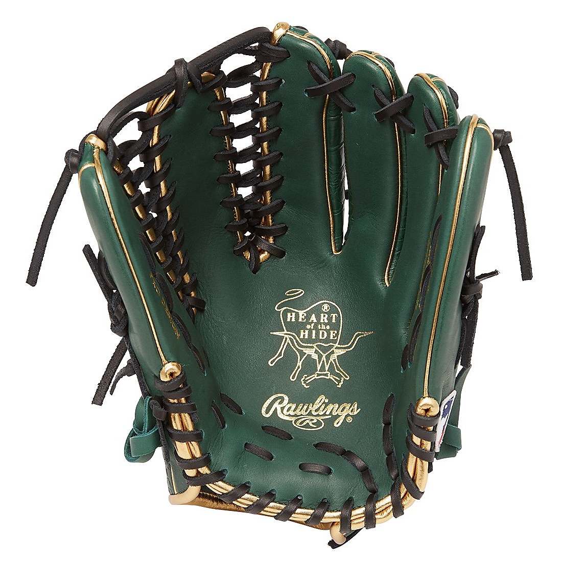 軟式 HOH MLB COLOR SYNC(エイチオーエイチエムエルビーカラーシンク)OS5 - ダークグリーン/クロコ