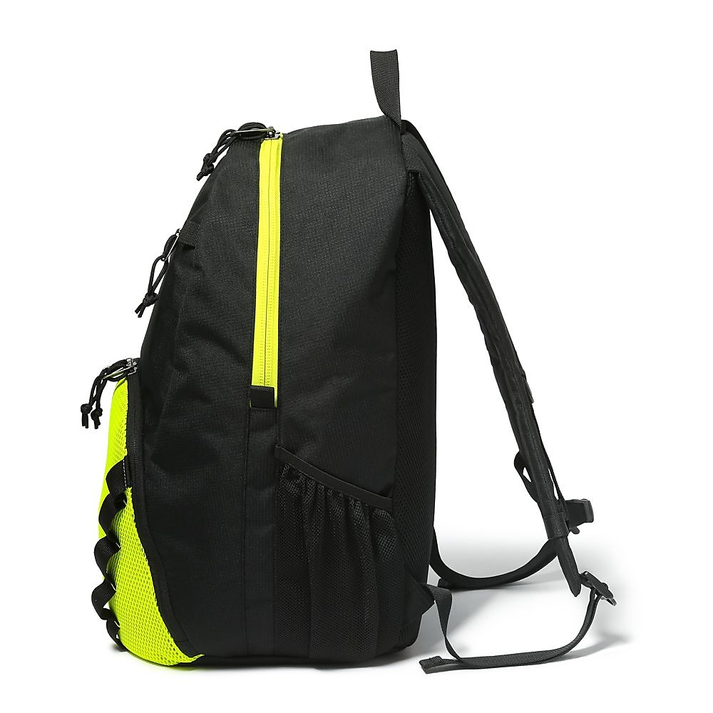 ハーフデイ ブリーズ ブラック×ライムグリーン