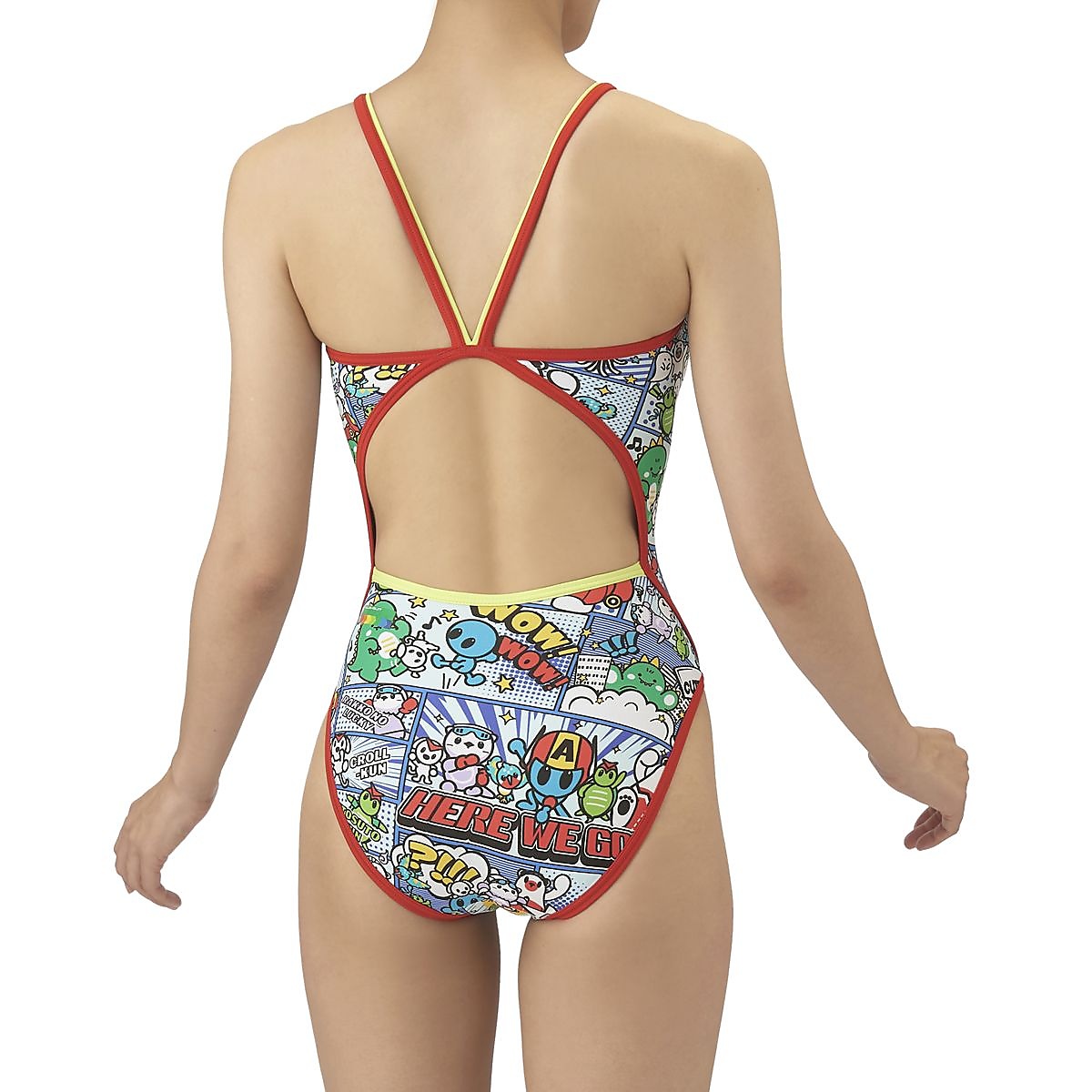 トレーニングワンピース(オープンバック)