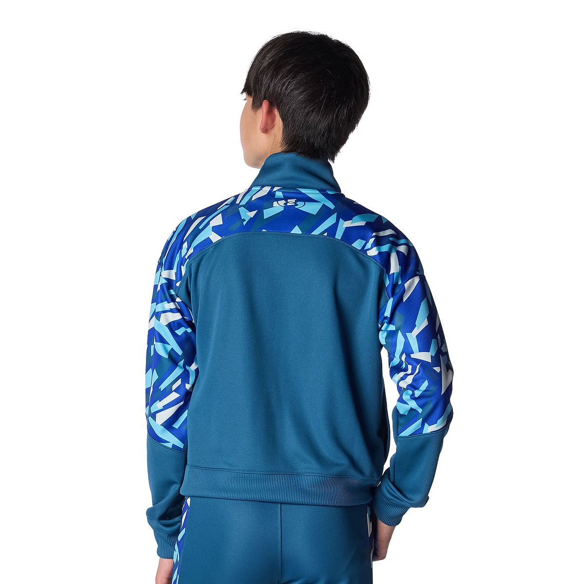 UA PRINT BLOCK TRACK JACKET