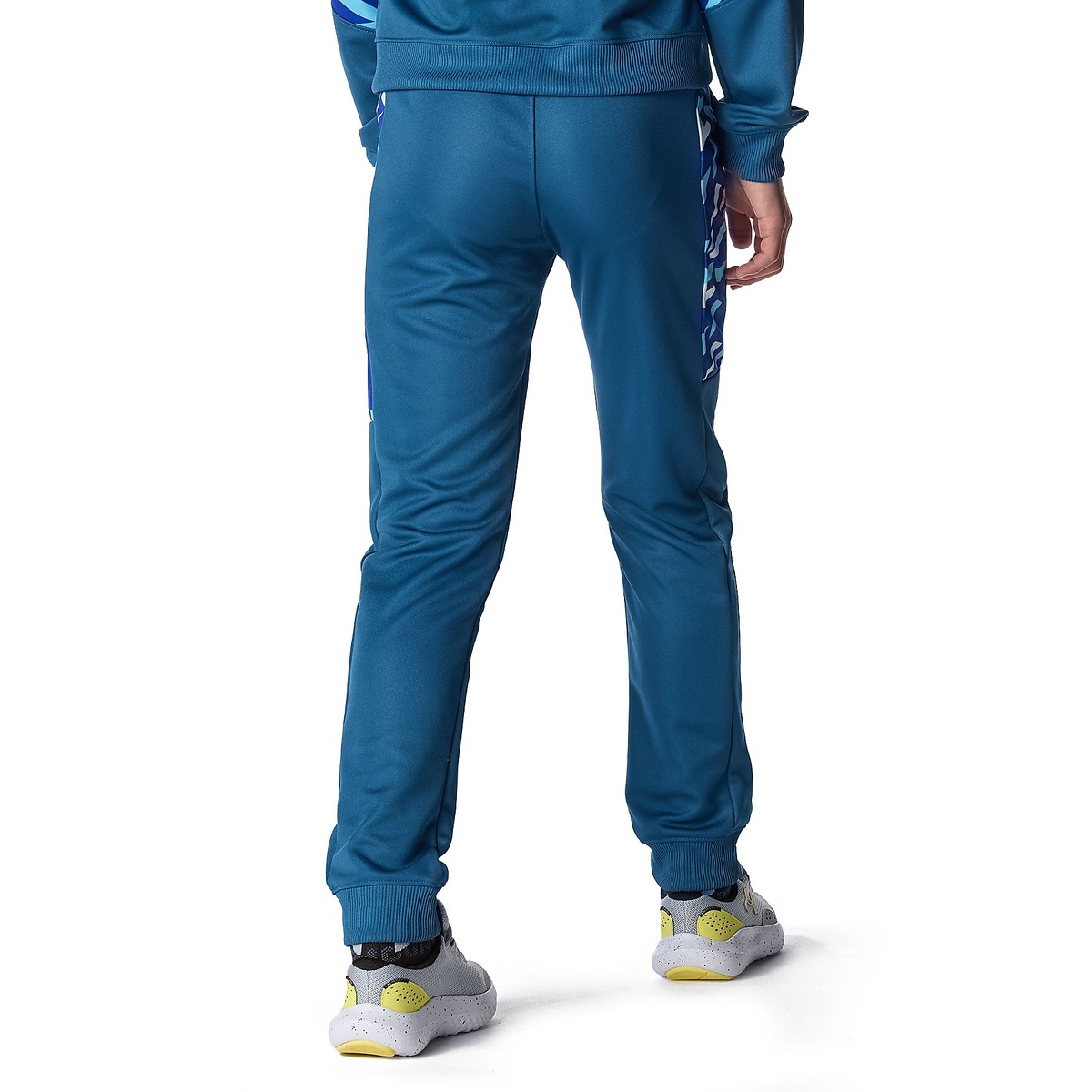 UA PRINT BLOCK TRACK PANTS