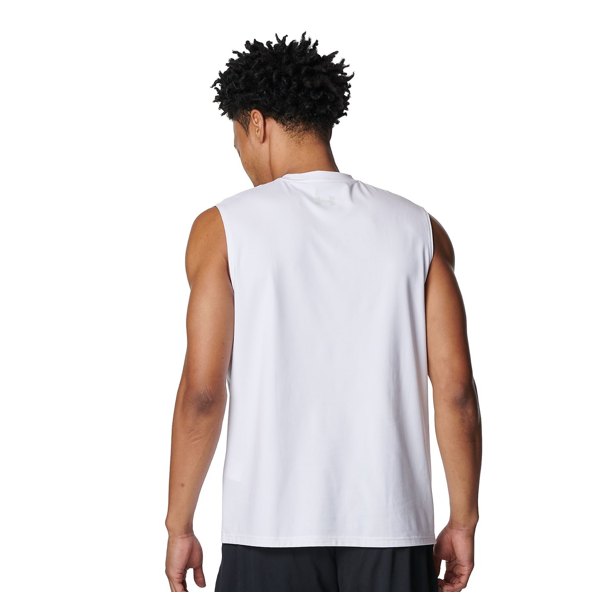 UA MOTIVATE GRAPHIC SLEEVELESS SHIRT