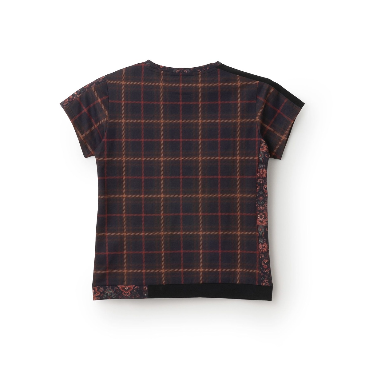 アシメブロッキングアソートグラフィックTEE