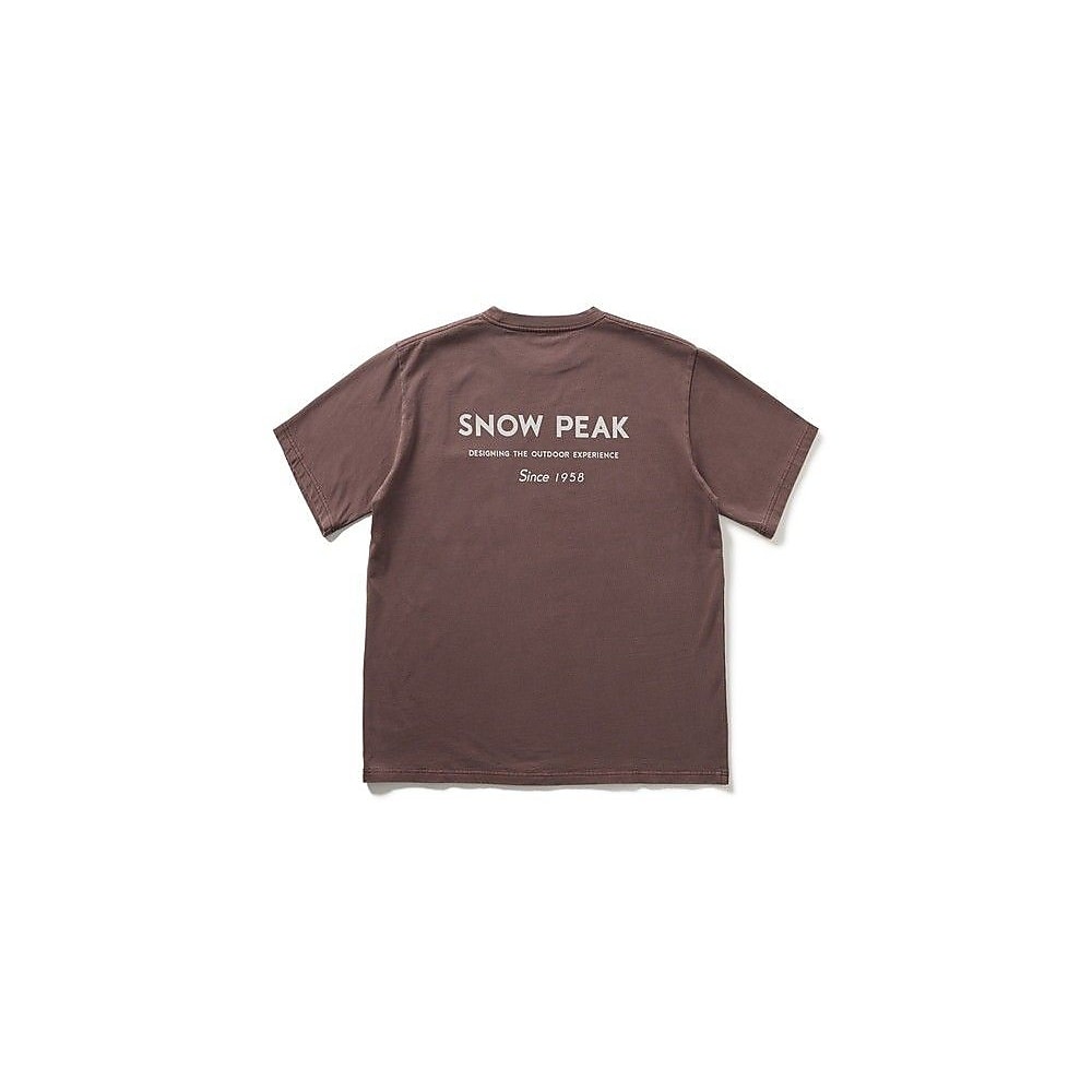 Garment Dyed T-Shirt L BURGUNDY