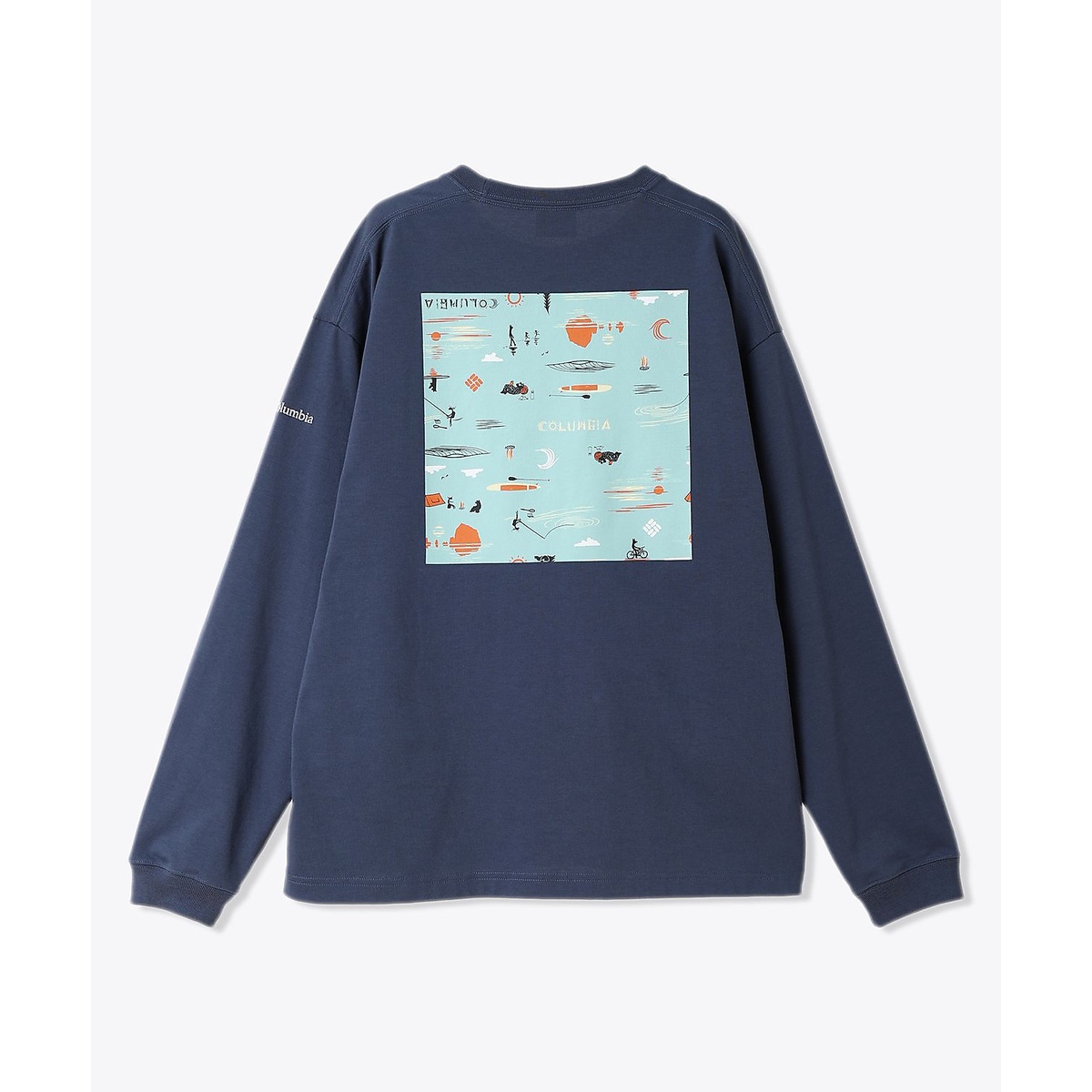 レイクトゥアベニューグラフィックロングスリーブTシャツ