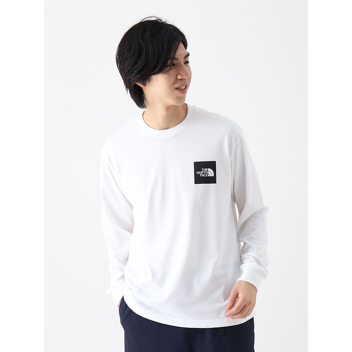L/S SQUARE LOGO T(L/SスクエアロゴT)