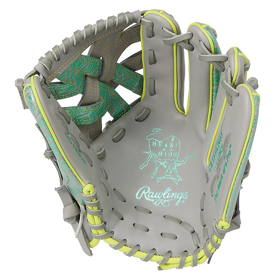 軟式 HOH CLOUD METAL(エイチオーエイチクラウドメタル) N65 グレー/ミント