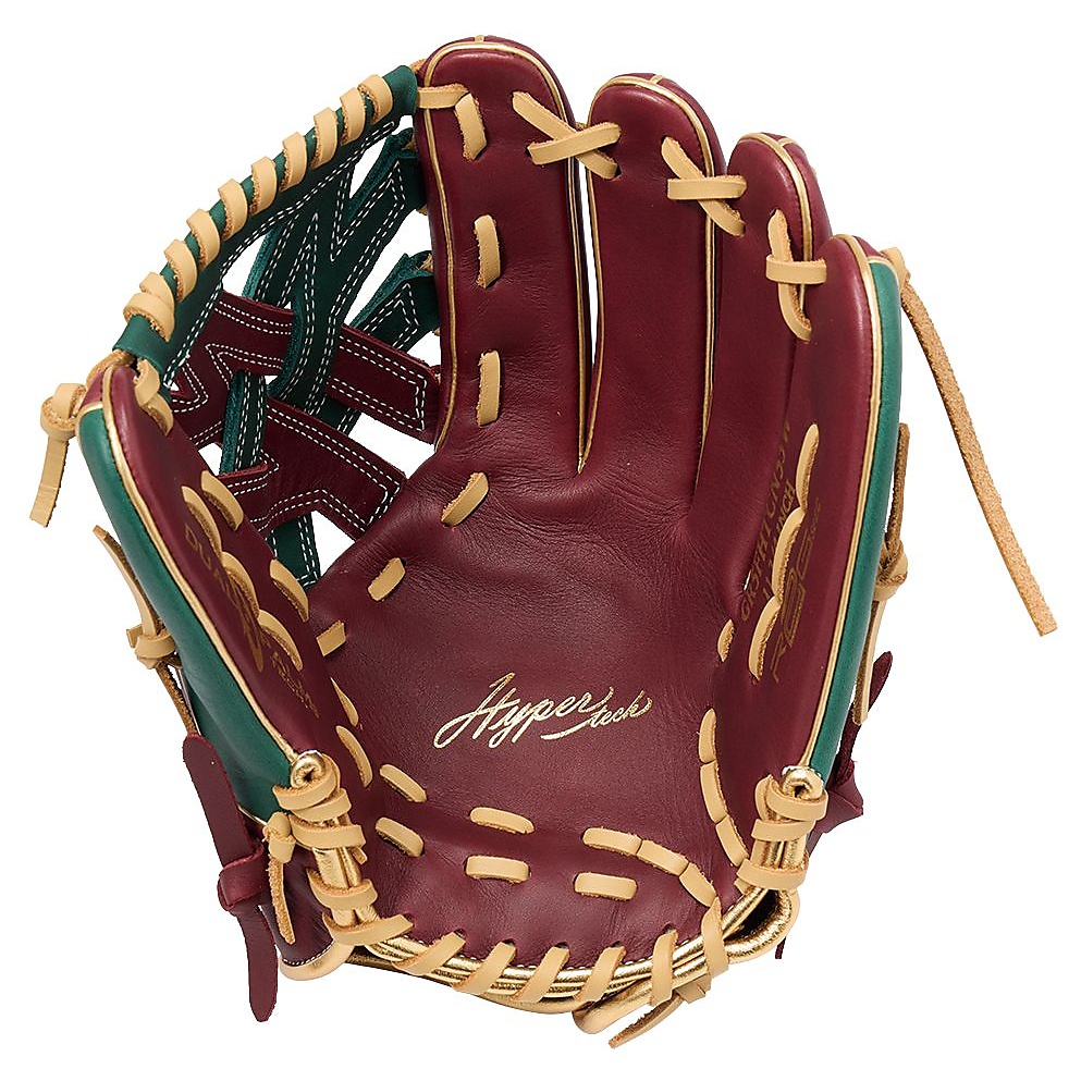 軟式 HYPER TECH COLOR SYNC(ハイパーテックカラーシンク) N55W シェリー/ダークグリーン