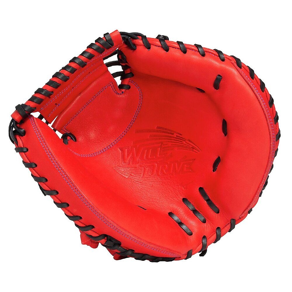 軟式用ウィルドライブ ブルー(WILL DRIVE BLUE) 限定カラー捕手用 B-D型